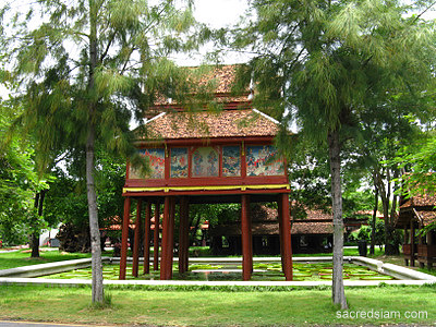 Ancient Siam Muang Boran Bangkok hor trai