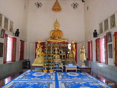 Wat Bang Khae Klang Amphawa Samut Songkhram Buddha image