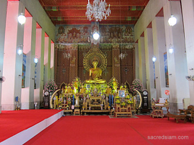 Wat Chana Songkhram Buddha statue
