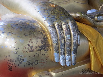 Wat Chedi Yak Nakhon Si Thammarat Buddha hand