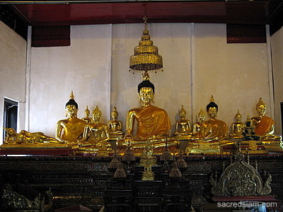 Wat Duang Dee Chiang Mai Buddhas