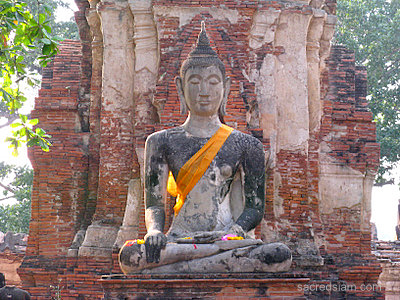 Wat Mahathat Ayutthaya Buddha image