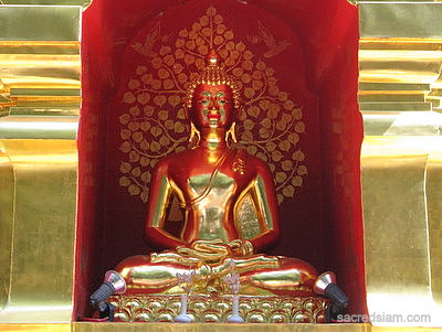 Wat Phan On Chiang Mai Buddha chedi