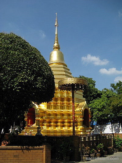 Wat Phan On Chiang Mai chedi