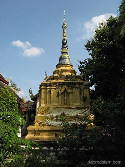 Wat Phra Chao Meng Rai Chiang Mai chedi
