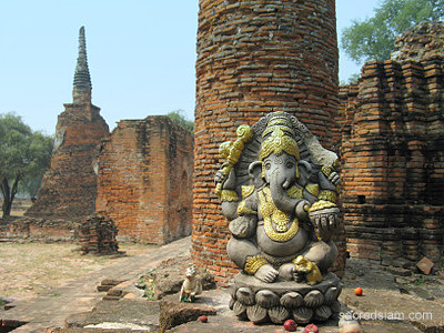 Wat Phra Si Sanphet Ayutthaya Ganesh