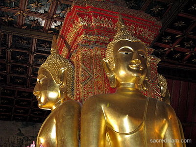 Wat Phumin Nan buddha images
