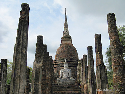 Wat Sa Si Buddha statue