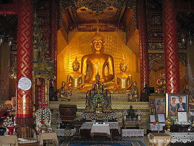 Wat Sri Suphan Chiang Mai Buddha image