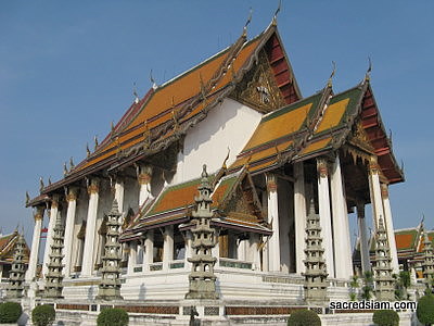 Wat Suthat Bangkok ordination hall