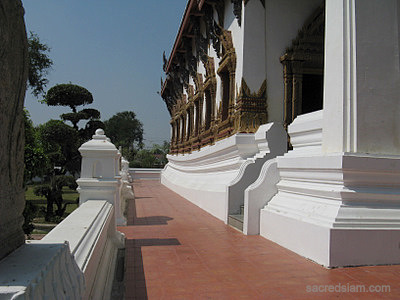 Wat Suwan Dararam Ayutthaya ubosot